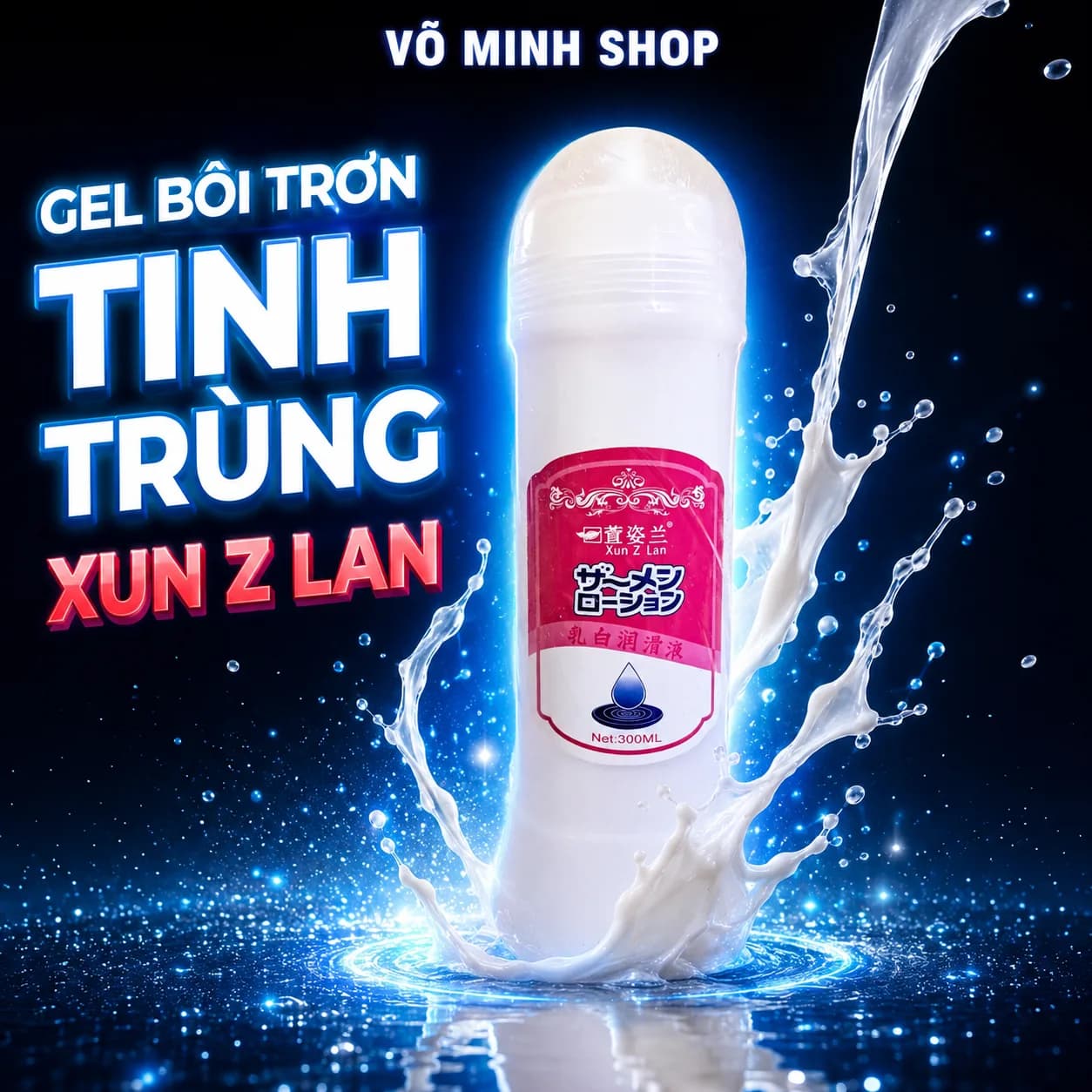 Gel Bôi Trơn Xun Z Lan 300ml Tinh Trùng Siêu Trơn - Võ Minh Shop (vominhshop.com)